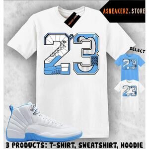 Shirt Matching Aj 12 Melo Denver Nuggets Match Sneaker Retro Number 23 T-Shirt
